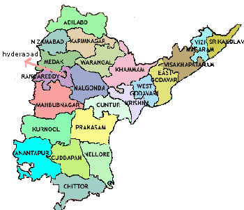 Andhrapradesh district names
